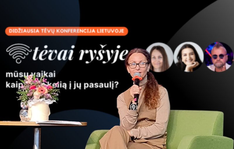Tevai ryšyje įkūrėja - Renata Cikanaitė - Konferencijų organizatorė litexpo tėvai šeima